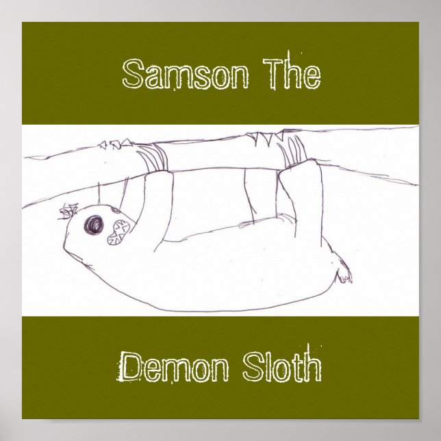 Samson, der Dämonenschwamm Poster (Vorne)