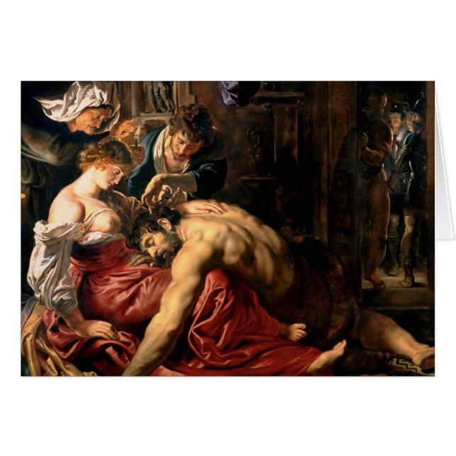 Samson und Delilah, c.1609 (Vorderseite (Horizontal))