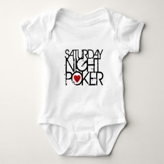 Samstag Abend Poker Baby Strampler
