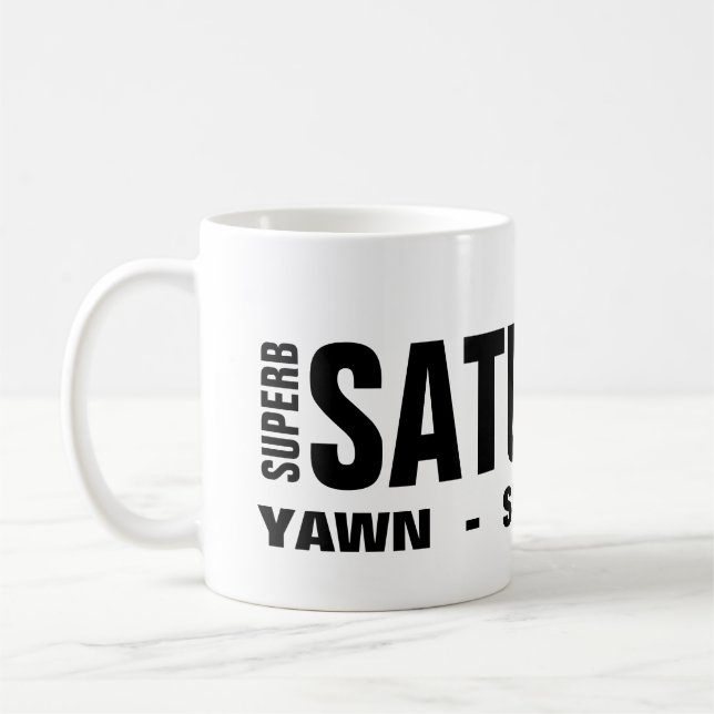 Samstag Kaffeetasse (Links)
