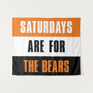 Samstag sind für The Bears, Mercer University Wandteppich