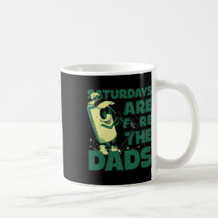 Samstage sind vor den Vätern Golf Kaffeetasse