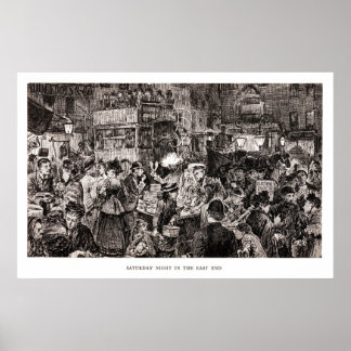 Samstagnacht am Ostende Poster