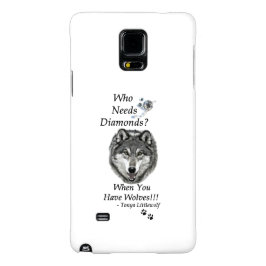 Samsung Anmerkung 4 Case - Wolf Mountain Sanctuary