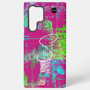 Samsung Case Pink Mix Distressed HAMbyWG Galaxy Hülle