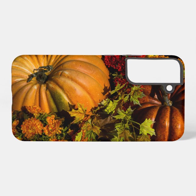 Samsung Case: Pumpkin und Mama Galaxy Hülle (Rückseite (Horizontal))