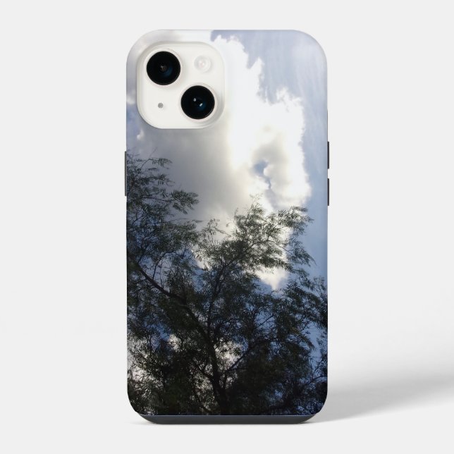 SAMSUNG GALAXY 14 FALLSTIL UND DESIGN iPhone 14 HÜLLE (Rückseite)