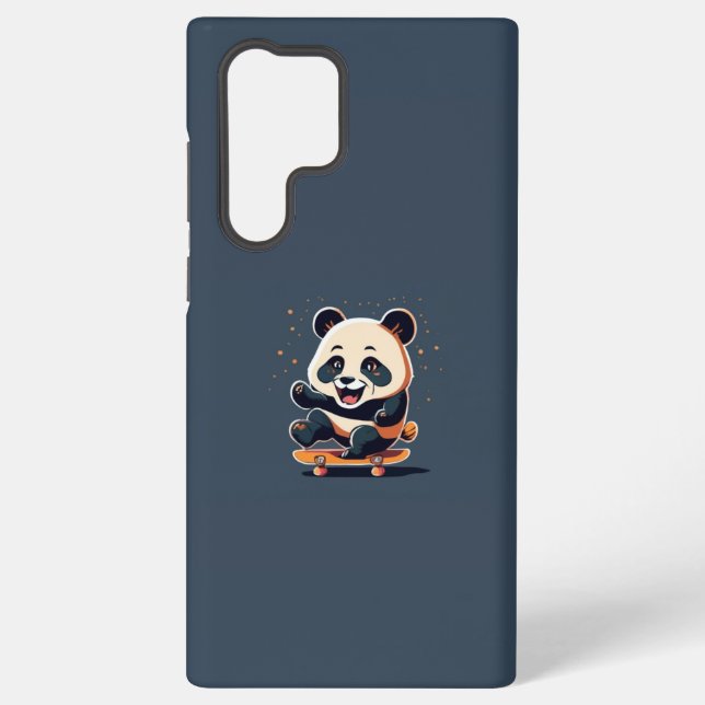 Samsung Galaxy 23 Panda Phone Cover Samsung Galaxy Hülle (Rückseite)