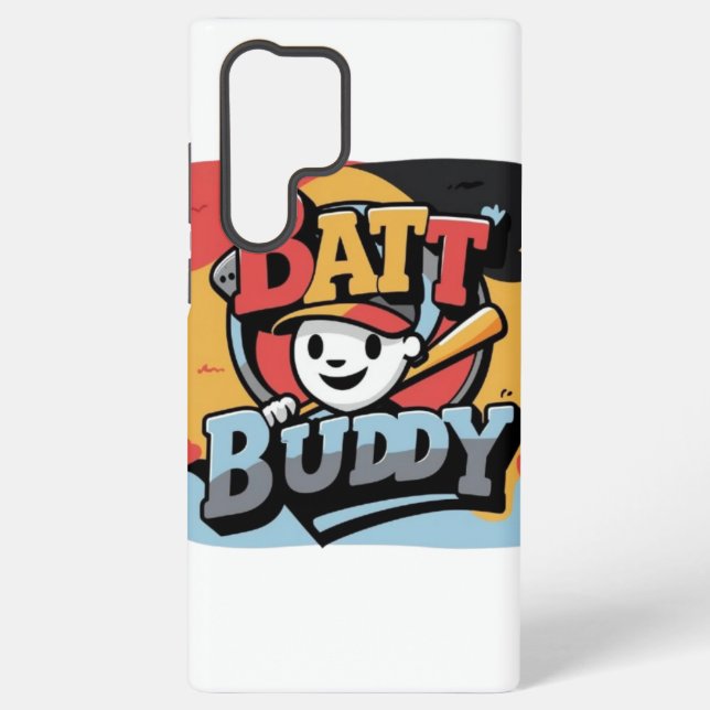 Samsung Galaxy Batt Buddy Cartoon Baseball Coque mobile (Verso)