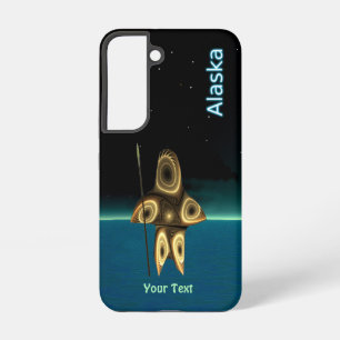 Samsung Galaxy Chasseur inuit fractal - coque iphone Alaska Otter