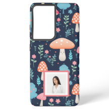 Coque de dessin personnalisé de champignons