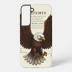 Samsung Galaxy Coque de l'aigle américain Patriot Bald de Sam ph
