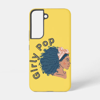 Samsung Galaxy Coque de téléphone jaune pop girly