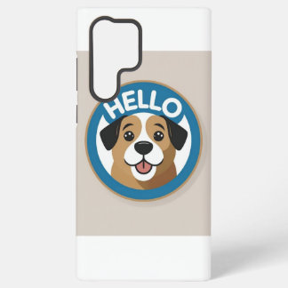 Samsung Galaxy Coque mobile mignon "Hello"