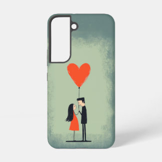 Samsung Galaxy Illustration d'un couple adorable pour coque Samsu