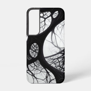 Samsung Galaxy Racines organiques foncées Coque Motif Abstrait
