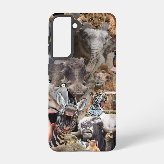 Samsung Galaxy S21 Animal Chat Phone Case Samsung Galaxy Hülle (Rückseite)