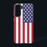 Samsung Galaxy S21 Case Flag der USA Hülle<br><div class="desc">Mit unserem exklusiven Handy-Cover unter der Flagge der Vereinigten Staaten verwandeln Sie Ihre Samsung Galaxy S21 in ein stolzes Symbol des amerikanischen Erbes! Mit viel Liebe zum Detail gestaltet, geht dieses Handy über die Funktionalität hinaus und feiert die reiche Geschichte und Einheit der US Flagge. Das ikonische Design zeigt stolz...</div>