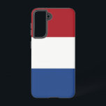 Samsung Galaxy S21 Case Flag Niederlande Hülle<br><div class="desc">Das Samsung SGH-E900 Digitalkamera ist mit dem Samsung SGH-E21 ausgestattet und bietet eine Vielzahl von Funktionen. Dieses Cover wurde mit viel Liebe zum Detail gestaltet und zeigt stolz die ikonische Trifarbe Rot, Weiß und Blau, die die Geschichte, Kultur und nationale Identität der Niederlande symbolisiert. Egal, ob Sie pendeln, reisen oder...</div>