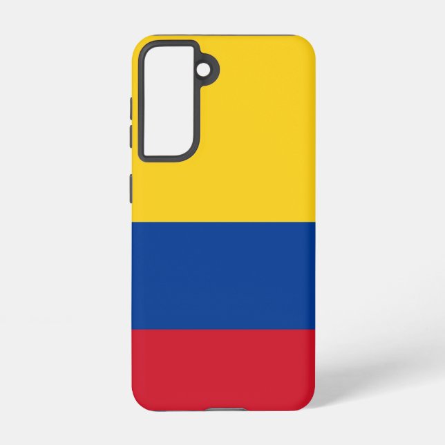 Samsung Galaxy S21 Case Flag of Colombia Hülle (Rückseite)