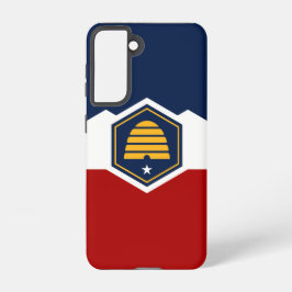 Samsung Galaxy S21 Case Flag of Utah, USA Hülle
