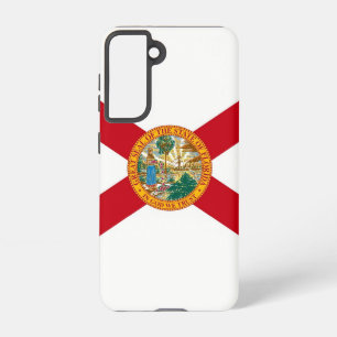Samsung Galaxy S21 Case Flag von Florida, USA Hülle