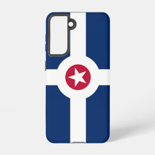 Samsung Galaxy S21 Case Flag von Indianapolis, USA Hülle
