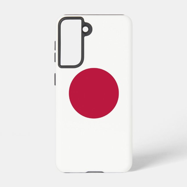 Samsung Galaxy S21 Case Flag von Japan Hülle (Rückseite)
