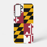 Samsung Galaxy S21 Case Flag von Maryland, USA