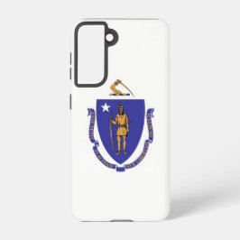 Samsung Galaxy S21 Case Flag von Massachusetts Hülle