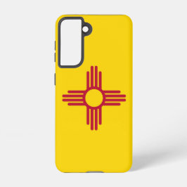 Samsung Galaxy S21 Case Flag von New Mexico Hülle