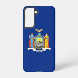 Samsung Galaxy S21 Case Flag von New York Hülle
