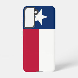 Samsung Galaxy S21 Case Flag von Texas Hülle