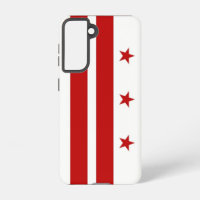 Samsung Galaxy S21 Case Flag von Washington DC