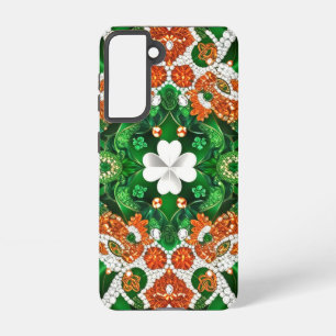 Samsung Galaxy S21 Case Irish Colors Hülle