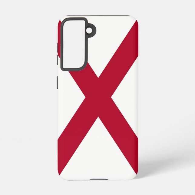 Samsung Galaxy S21 Coque Drapeau de l'Alabama, Éta (Verso)