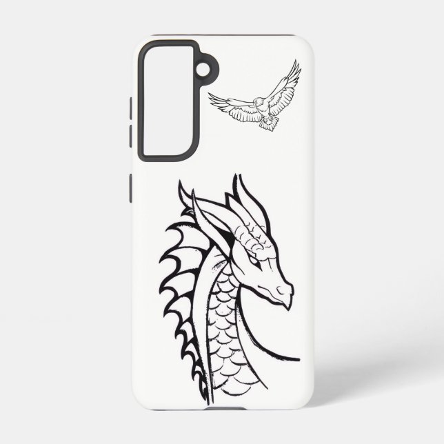 Samsung Galaxy S21 Dragon cases Hülle (Rückseite)