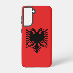 Samsung Galaxy S21 Fall Flag Albanien Hülle
