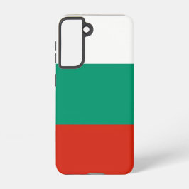 Samsung Galaxy S21 Fall Flag von Bulgarien Samsung Galaxy Hülle