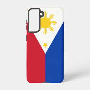 Samsung Galaxy S21 Fallflagge der Philippinen Hülle