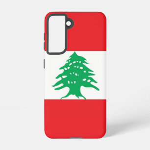 Samsung Galaxy S21 Fallflagge des Libanon Hülle