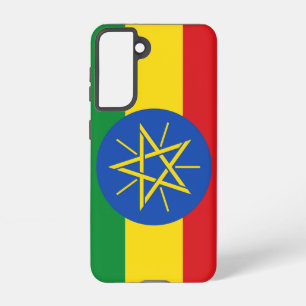 Samsung Galaxy S21 Fallflagge in Äthiopien Hülle