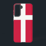 Samsung Galaxy S21 Fallflagge von Dänemark Samsung Galaxy Hülle<br><div class="desc">Mit unserem exklusiven Handy-Cover mit der Flagge Dänemarks können Sie Ihre Samsung Galaxy S21 noch weiter verbessern! Dieses Handy wurde mit viel Liebe zum Detail entworfen und präsentiert stolz das ikonische Design der dänischen Flagge mit einem roten Hintergrund mit einem weißen skandinavischen Kreuz. Dieses Design symbolisiert Dänemarks reiche Geschichte, sein...</div>