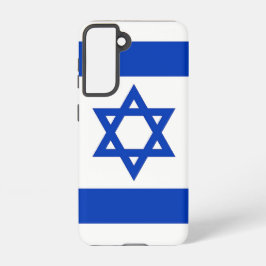 Samsung Galaxy S21 Fallflagge von Israel Hülle
