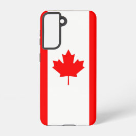 Samsung Galaxy S21 Fallflagge von Kanada Hülle