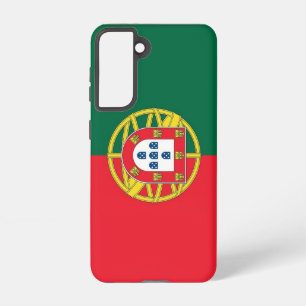 Samsung Galaxy S21 Fallflagge von Portugal Hülle