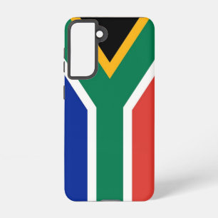 Samsung Galaxy S21 Fallflagge von Südafrika Hülle