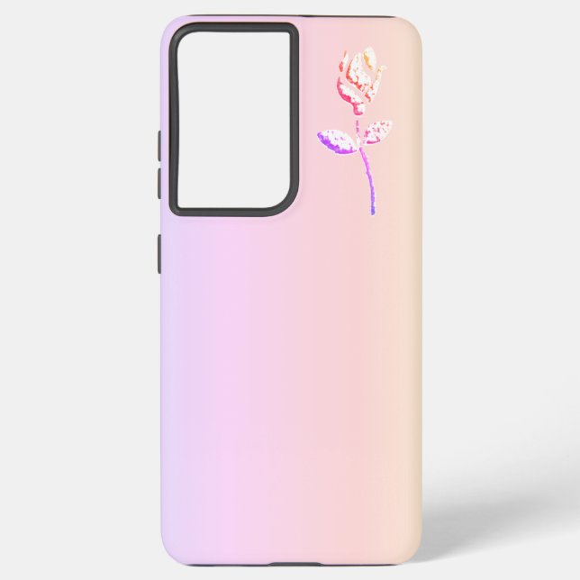 Samsung Galaxy S21 Gehäuse Art Design Hülle (Rückseite)
