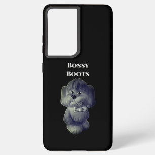 Samsung Galaxy s21 Gehäuse Bossy Boots Design Hülle
