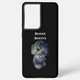 Samsung Galaxy s21 Gehäuse Bossy Boots Design Samsung Galaxy Hülle
